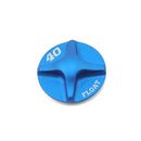 FOX 40 FLOAT Air Top Cap, Al, Blue Ano 234-04-551