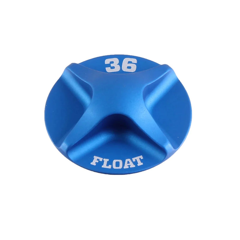 FOX 36 FLOAT Air Top Cap, Al, Blue Ano 234-04-550