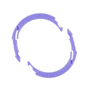 FOX Nude 5 T/TR, XV Chamber Volume Reducer, 0.06in^3 x1 Pair - 233-00-531