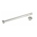 Burgtec Transition 171mm (Boost) Rear Axle (inc hanger bolt) - Rhodium Silver