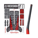 Truvativ Descendant Troy Lee Designs CoLab Handlebars Starburst Orange