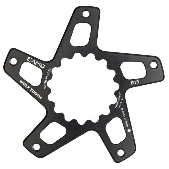 Wolf Tooth Camo Chainring Spider - E13 - M8 49MM Chanline / 6mm Offset